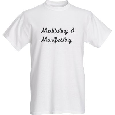 Short Sleeve Meditating & Manifesting T-Shirt